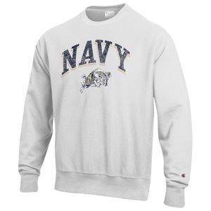 Champion Gray Arch Over Logo Reverse Weave Pullover Sweatshirt - NWT